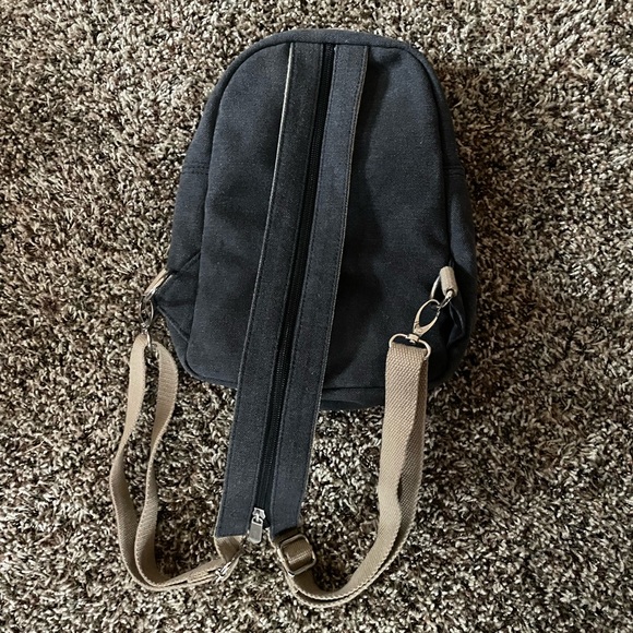 Versatile Denim Demi-Backpack - Picture 2 of 5